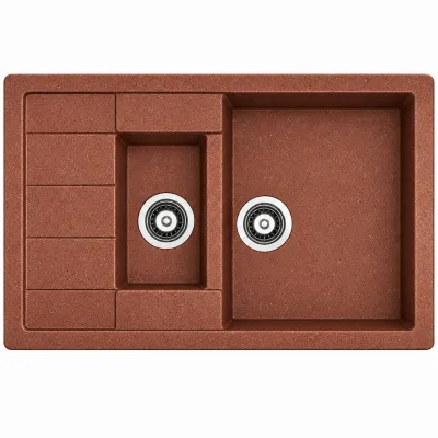 Zlewozmywak granitowy Adamant ANILA PLUS Terra-cotta Zlewozmywak granitowy Adamant ANILA PLUS Terra-cotta