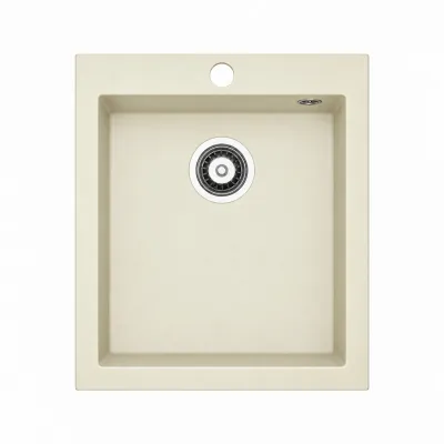 Zlewozmywak granitowy Adamant BOARD Ivory