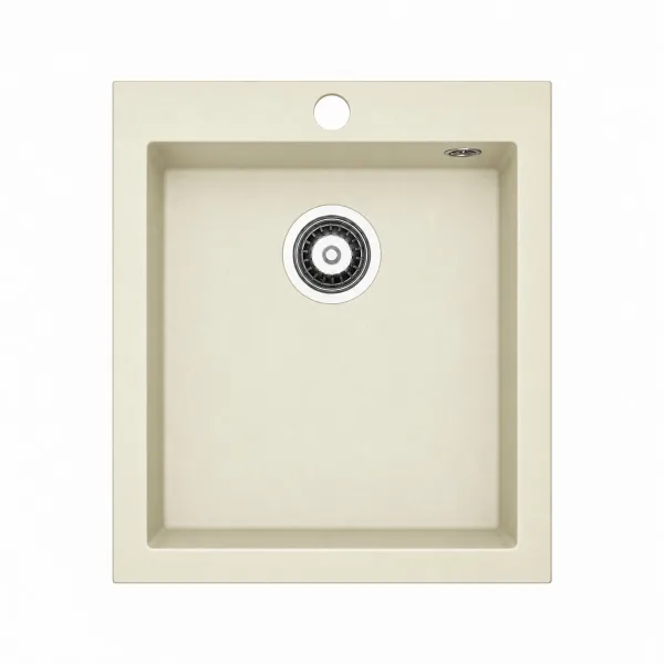 Zlewozmywak granitowy Adamant BOARD Ivory