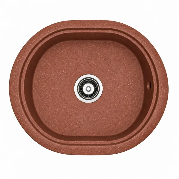 Zlewozmywak granitowy Adamant CIRCUM Terra-cotta
