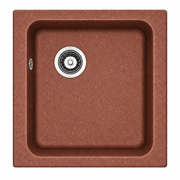 Zlewozmywak granitowy Adamant COMPACTA Terra-cotta