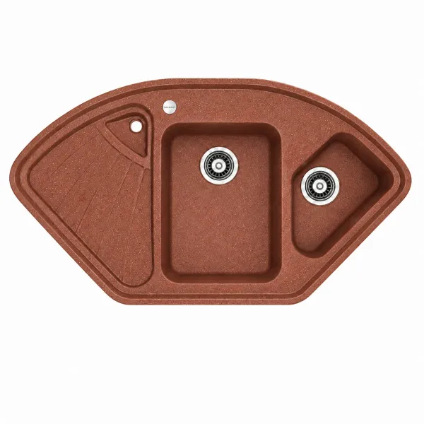 Zlewozmywak granitowy Adamant CONSENSUS Terra-cotta