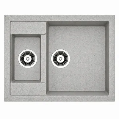 Zlewozmywak granitowy Adamant DUPLEX Terra