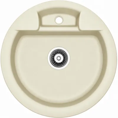 Zlewozmywak granitowy Adamant FINE Ivory