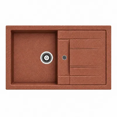 Zlewozmywak granitowy Adamant FORT Terra-cotta Zlewozmywak granitowy Adamant FORT Terra-cotta