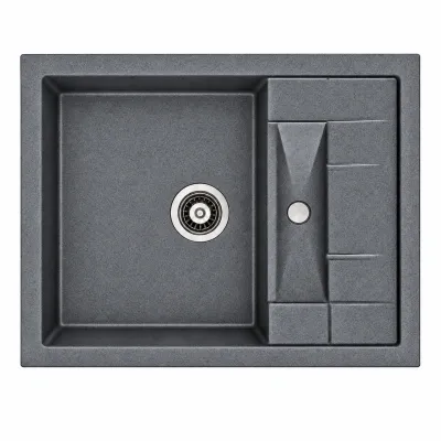 Zlewozmywak granitowy Adamant FORTIS Grafit Zlewozmywak granitowy Adamant FORTIS Grafit