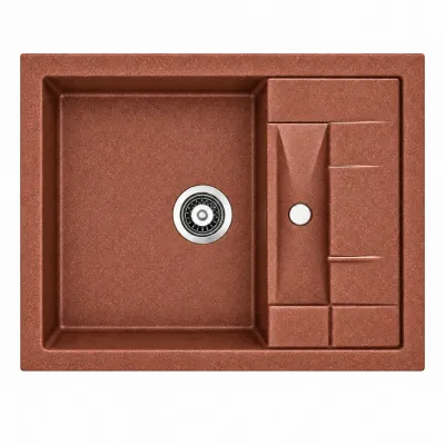 Zlewozmywak granitowy Adamant FORTIS Terra-cotta Zlewozmywak granitowy Adamant FORTIS Terra-cotta