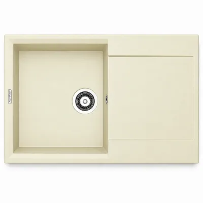 Zlewozmywak granitowy Adamant HORIZON Ivory Zlewozmywak granitowy Adamant HORIZON Ivory