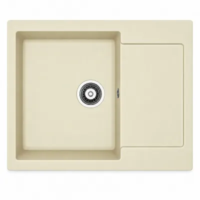 Zlewozmywak granitowy Adamant MINIMAL Ivory Zlewozmywak granitowy Adamant MINIMAL Ivory