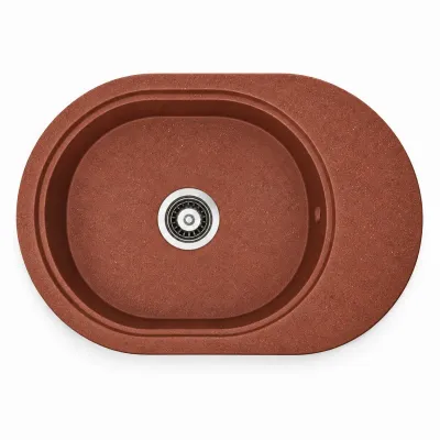 Zlewozmywak granitowy Adamant OVALE Terra-cotta Zlewozmywak granitowy Adamant OVALE Terra-cotta