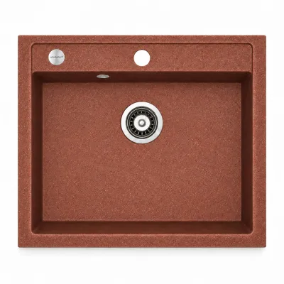 Zlewozmywak granitowy Adamant PRIZMA Terra-cotta Zlewozmywak granitowy Adamant PRIZMA Terra-cotta