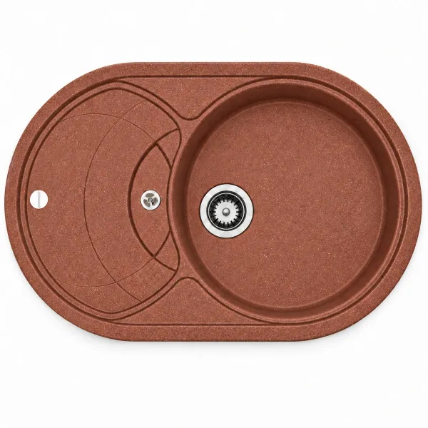 Zlewozmywak granitowy Adamant SHELL Terra-cotta Zlewozmywak granitowy Adamant SHELL Terra-cotta