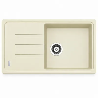 Zlewozmywak granitowy Adamant SLIM LONG Ivory
