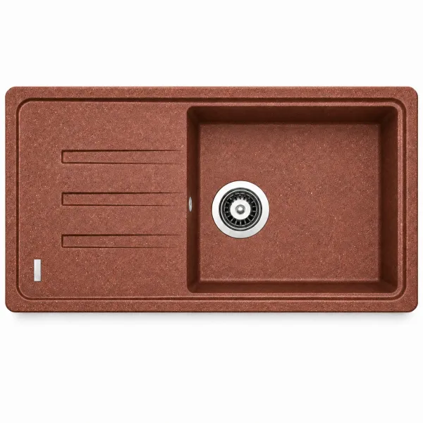 Zlewozmywak granitowy Adamant SLIM LONG Terra-cotta Zlewozmywak granitowy Adamant SLIM LONG Terra-cotta